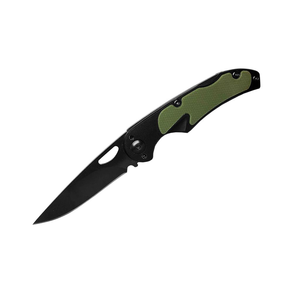 Scipio Green Lockback Pocket Knife 2.75-Inch Blade Everyday Carry Folding Knife ST062G. Picture 1