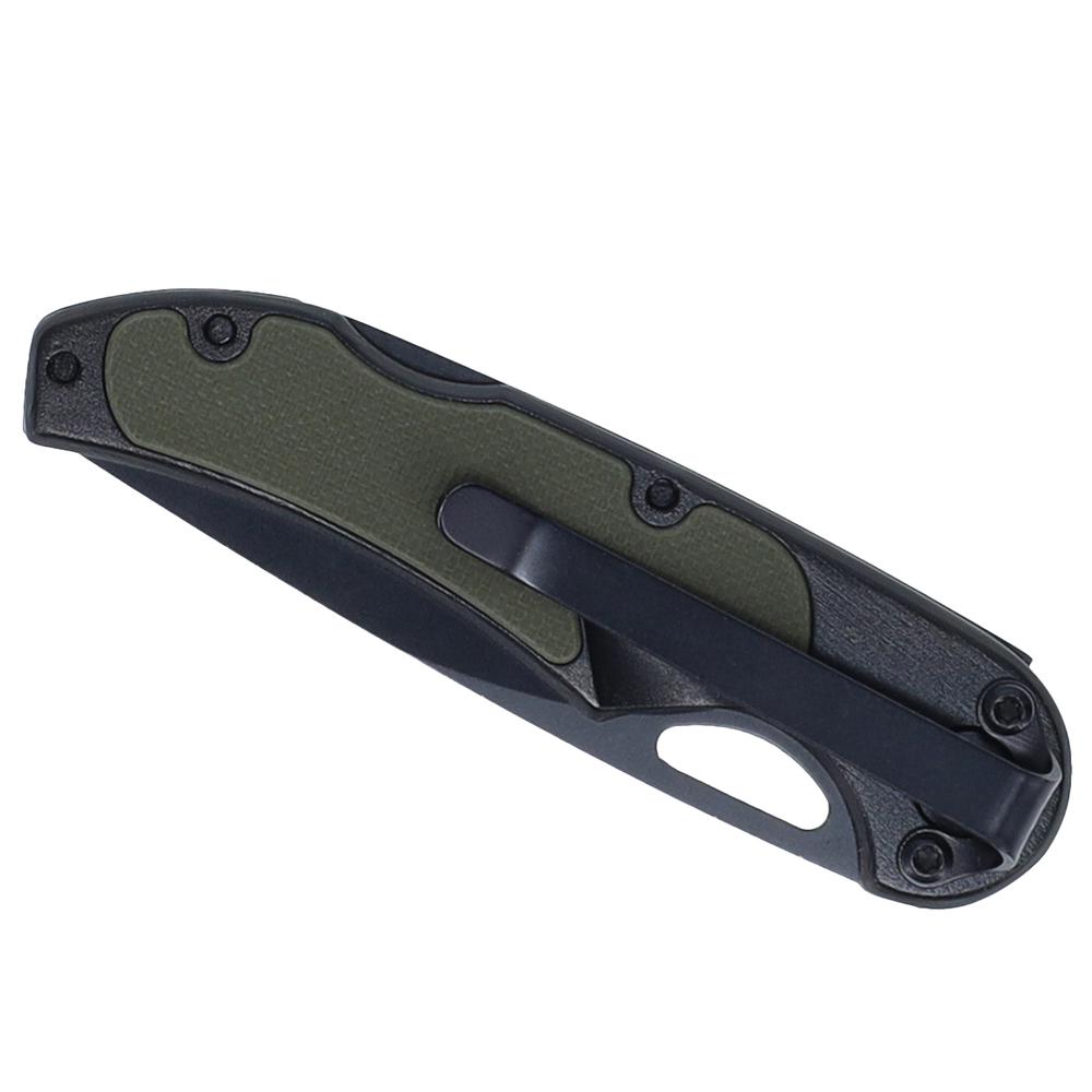 Scipio Green Lockback Pocket Knife 2.75-Inch Blade Everyday Carry Folding Knife ST062G. Picture 2