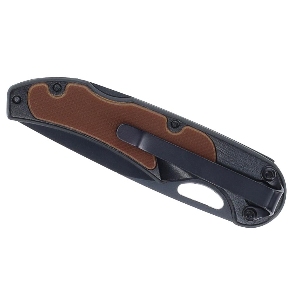 Scipio Tan Lockback Pocket Knife ST062T - 2.75-Inch Blade Everyday Carry EDC Folding Knife  - Tan. Picture 2