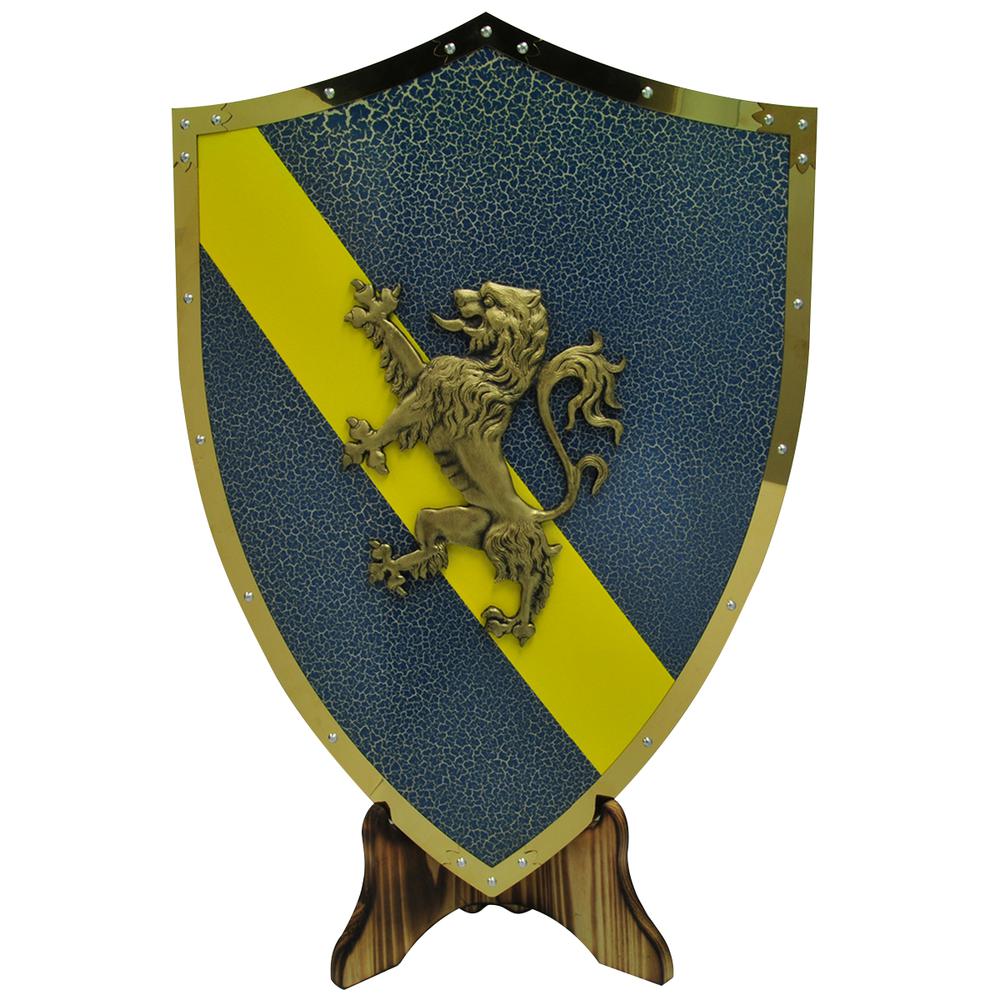 Metal, Fantasy Shield w/ stand 24 .in x18. Picture 1