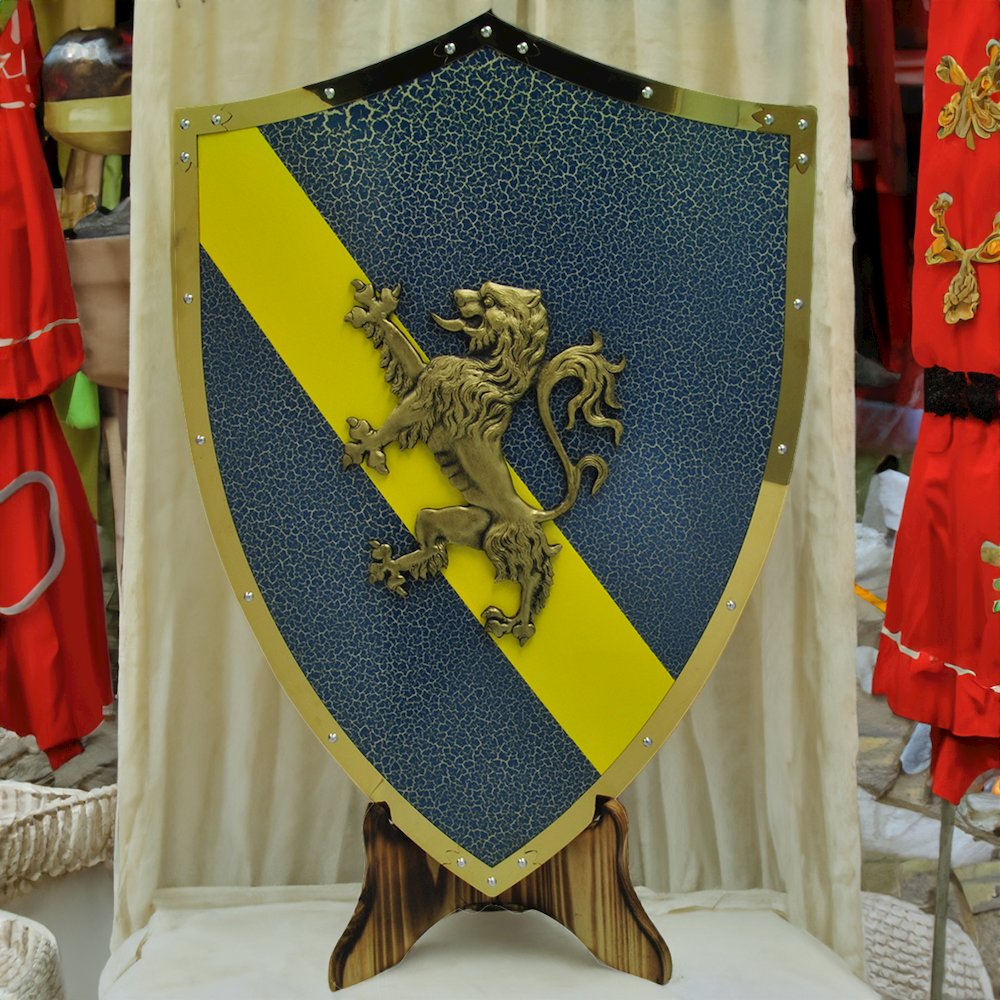 Metal, Fantasy Shield w/ stand 24 .in x18. Picture 6
