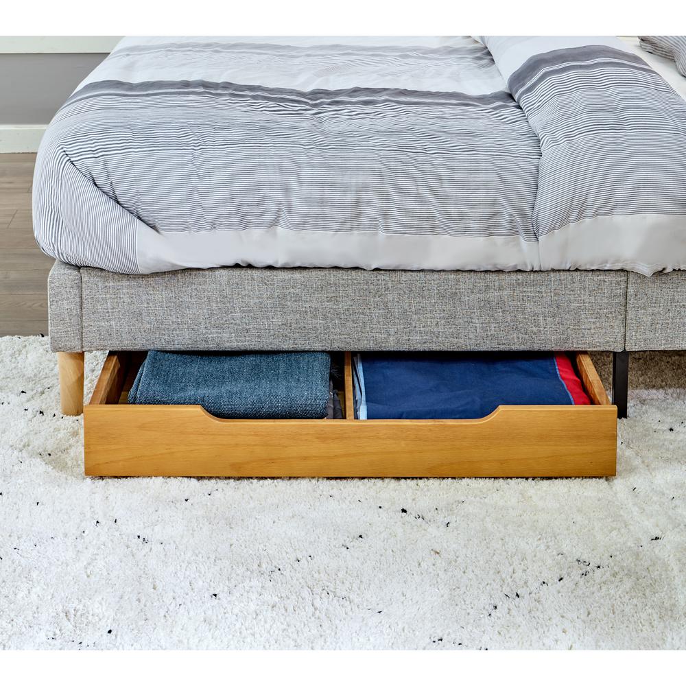 Underbed Storage in Natural Finish. Picture 8