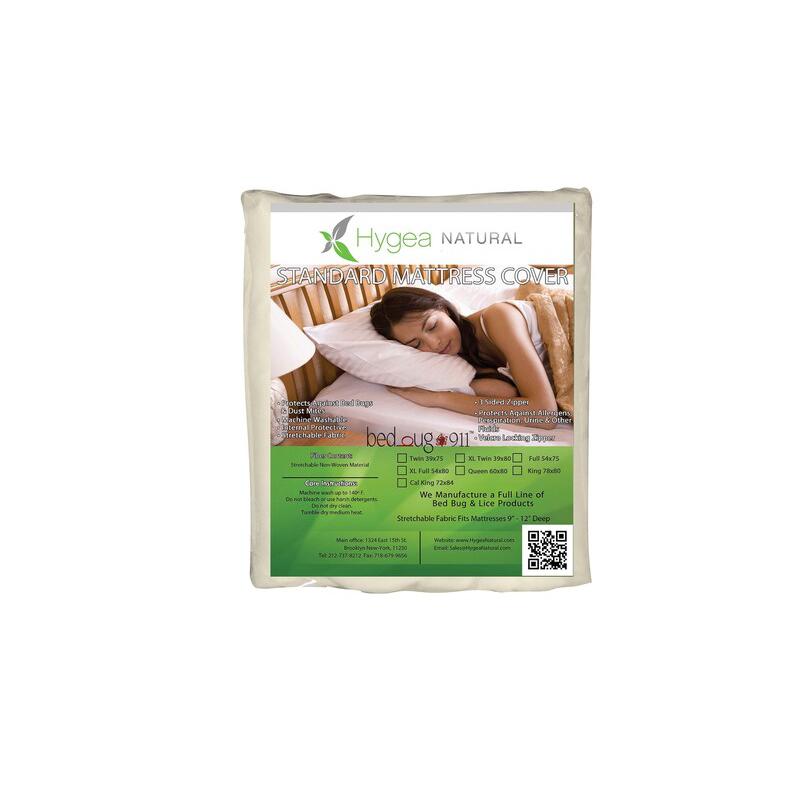 Standard Bed Bug Mattress Cover -Full Size 54"x75"x9"-15". Picture 1