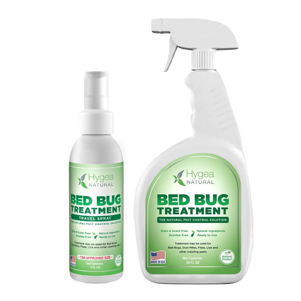 Bed Bug Treatment Combo pack; 3 oz travel and 24 oz. Picture 1