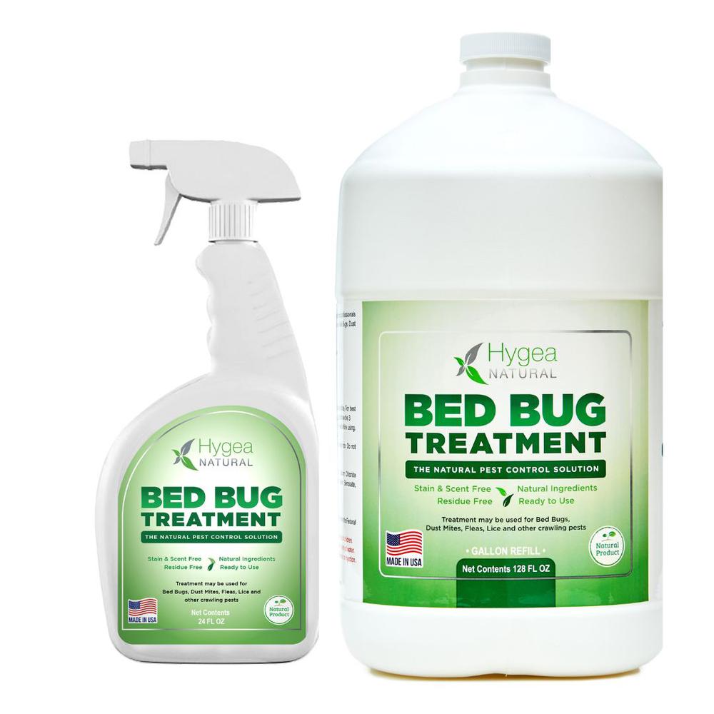 Bed Bug Treatment Combo pack; 24 oz and 128 oz refill. Picture 1