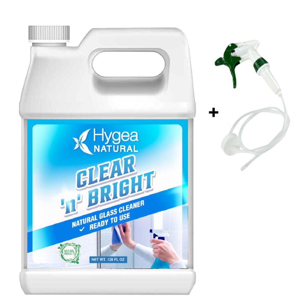 Clear 'n' Bright - Natural Glass Cleaner (Ready to Use) Gallon 128 oz. Picture 1