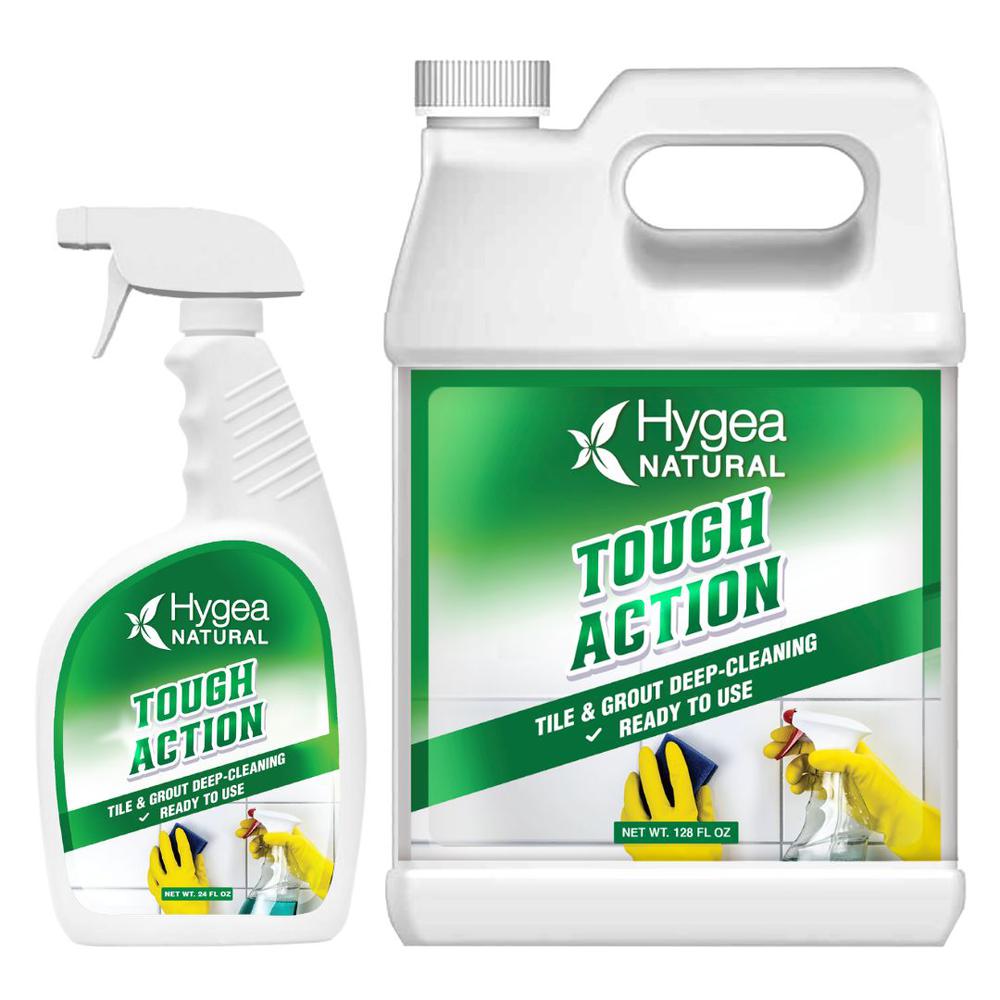 Tough Action - Tile & Grout Deep-Cleaning Ready to use 24oz Spray + Refill. Picture 1