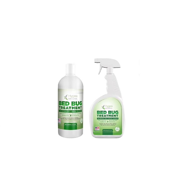 Bed Bug Treatment Combo pack; 24 oz and 32 oz laundry. The main picture.