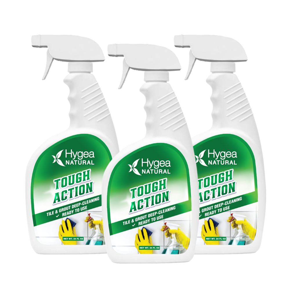 Tough Action - Tile & Grout Deep-Cleaning Ready to use 24oz Spray (3 pack). Picture 1