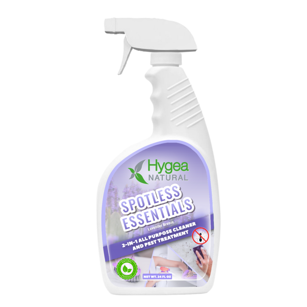 Spotless Essentials 2-in-1 Pest Cleaner Lavender Breeze 24oz Spray. Picture 1