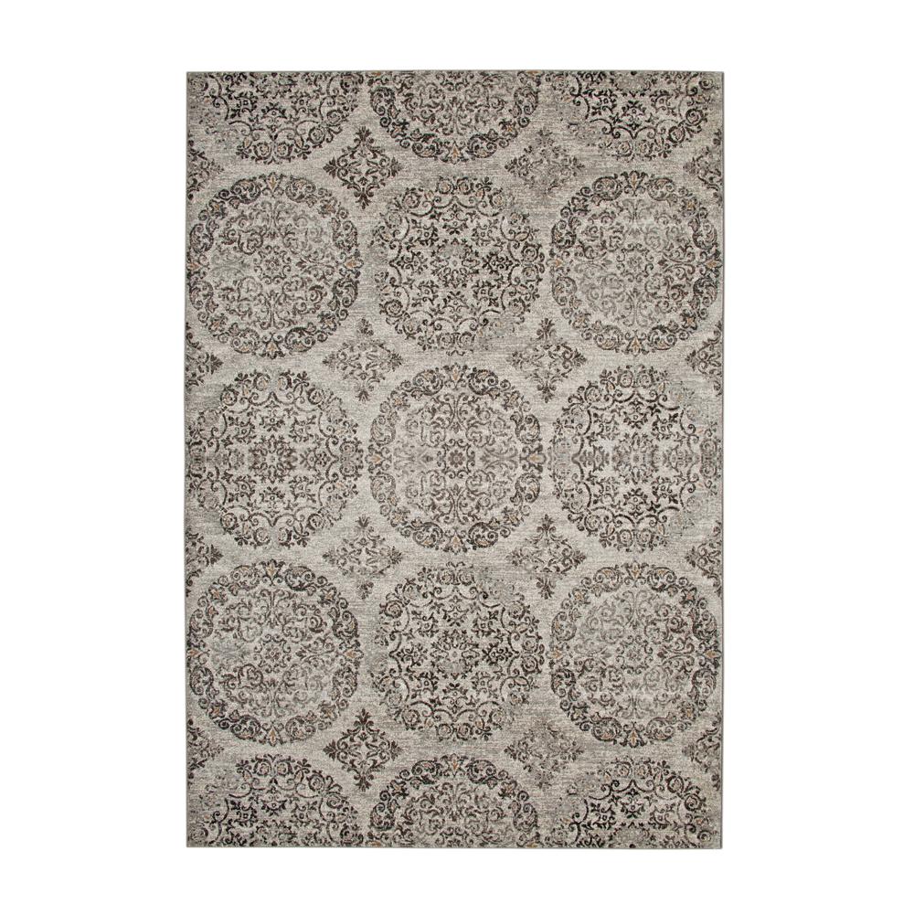 Sonoma Ana Silver/Charcoal Area Rug, 5'3" x 7'6". Picture 3
