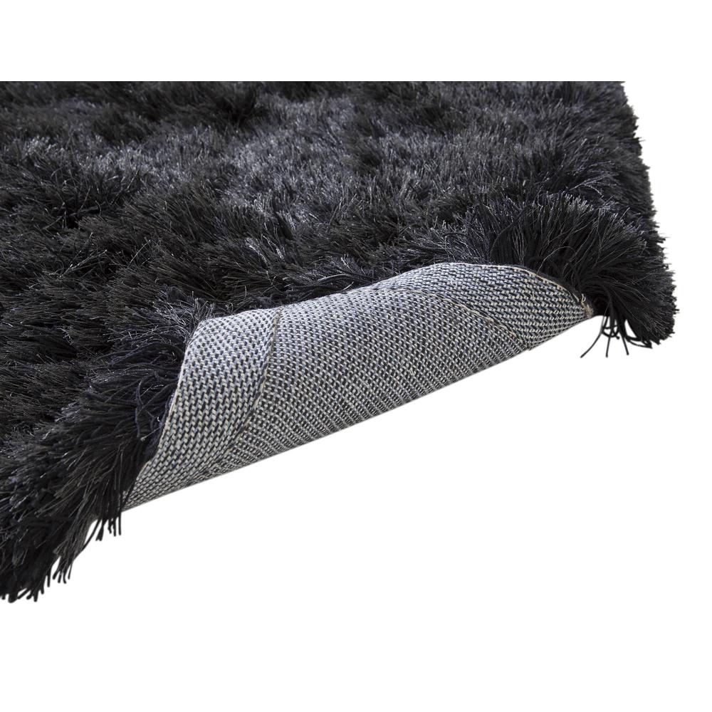 Luxe Shag Charcoal Area Rug, 8' x 10'. Picture 3