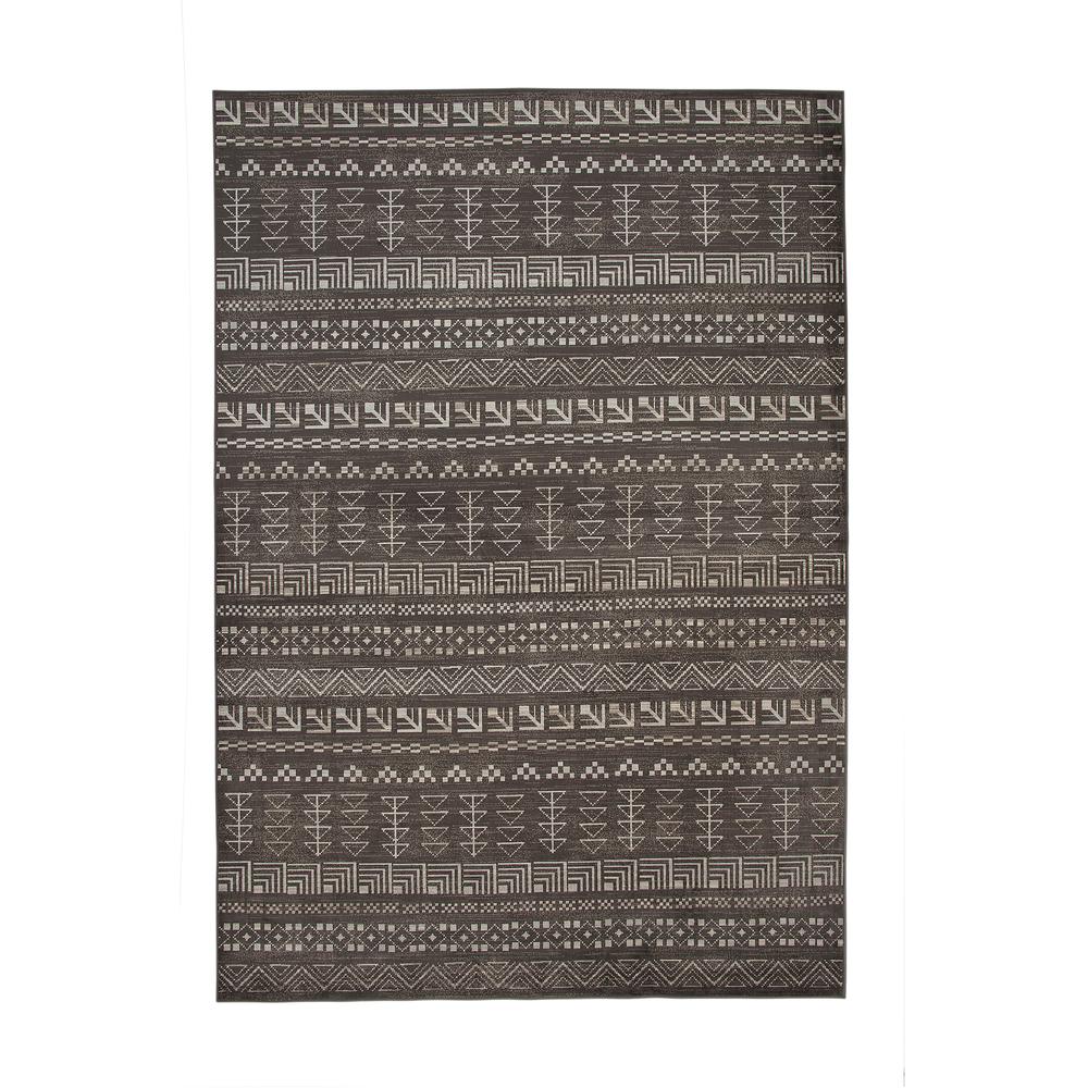Sonoma Ambrose Brown, Natural and Ivory Area Rug, 5'3" x 7'6". Picture 1