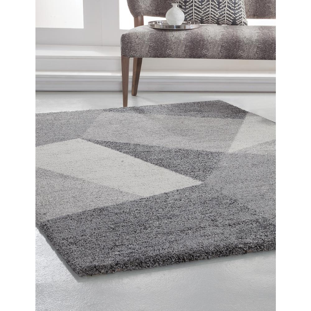 Granada Elisa Charcoal/Grey/Ivory  Area Rug, 5'3" x 7'6". The main picture.