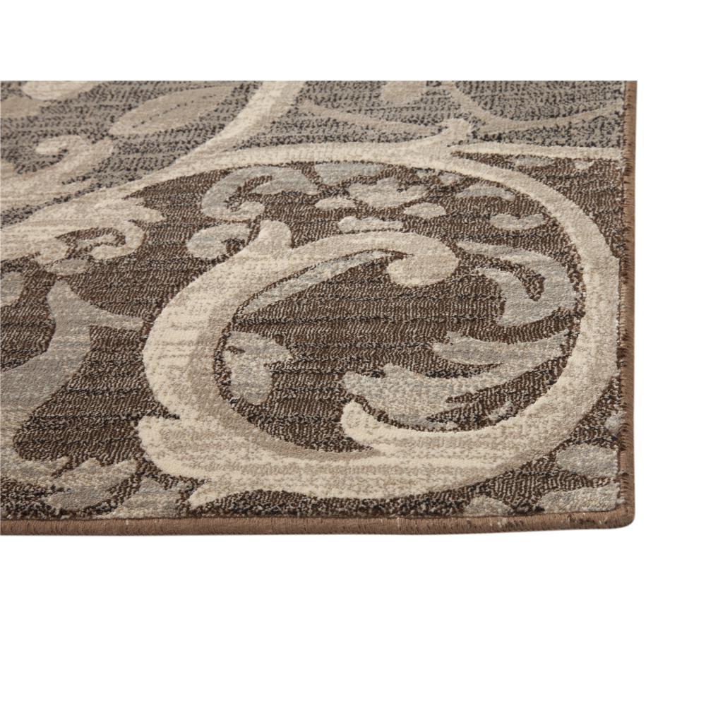 Sonoma Chauncy Grey/Chocolate Area Rug, 7'10" x 10'1". Picture 2