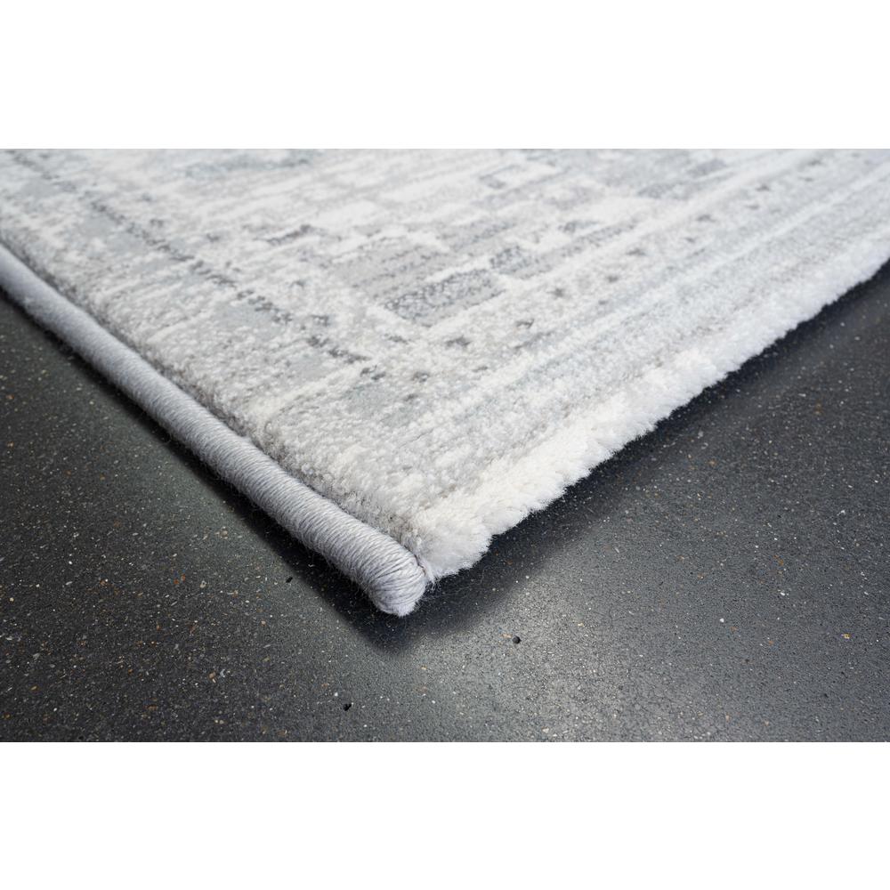 Essentials Whispers Ivory, Gray, and Beige Polypropylene Area Rug, 5'3" x 7'6". Picture 6