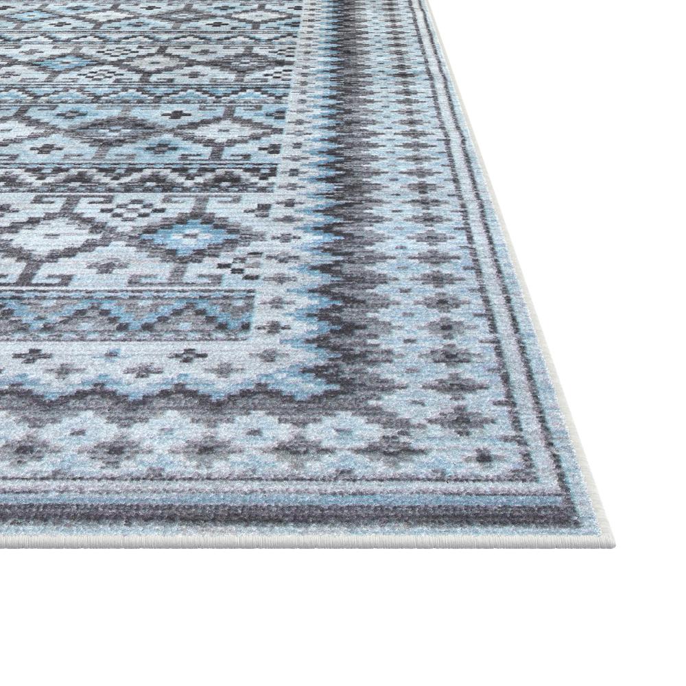 Sonoma Fallon Blue/Charcoal/Grey/Ivory Area Rug, 7'10" x 10'1". Picture 2
