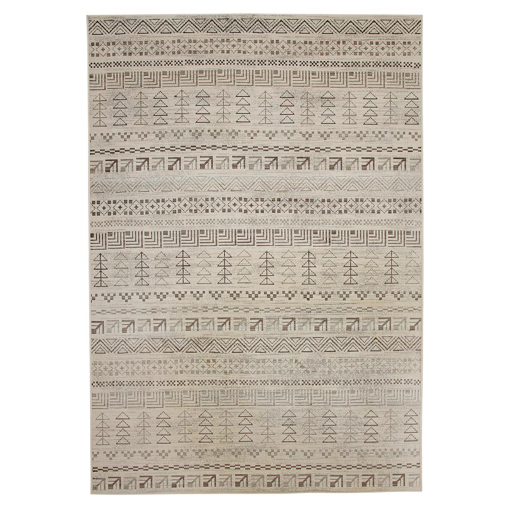Sonoma Ambrose Ivory, Brown, and Natural Area Rug, 7'10" x 10'1". Picture 1