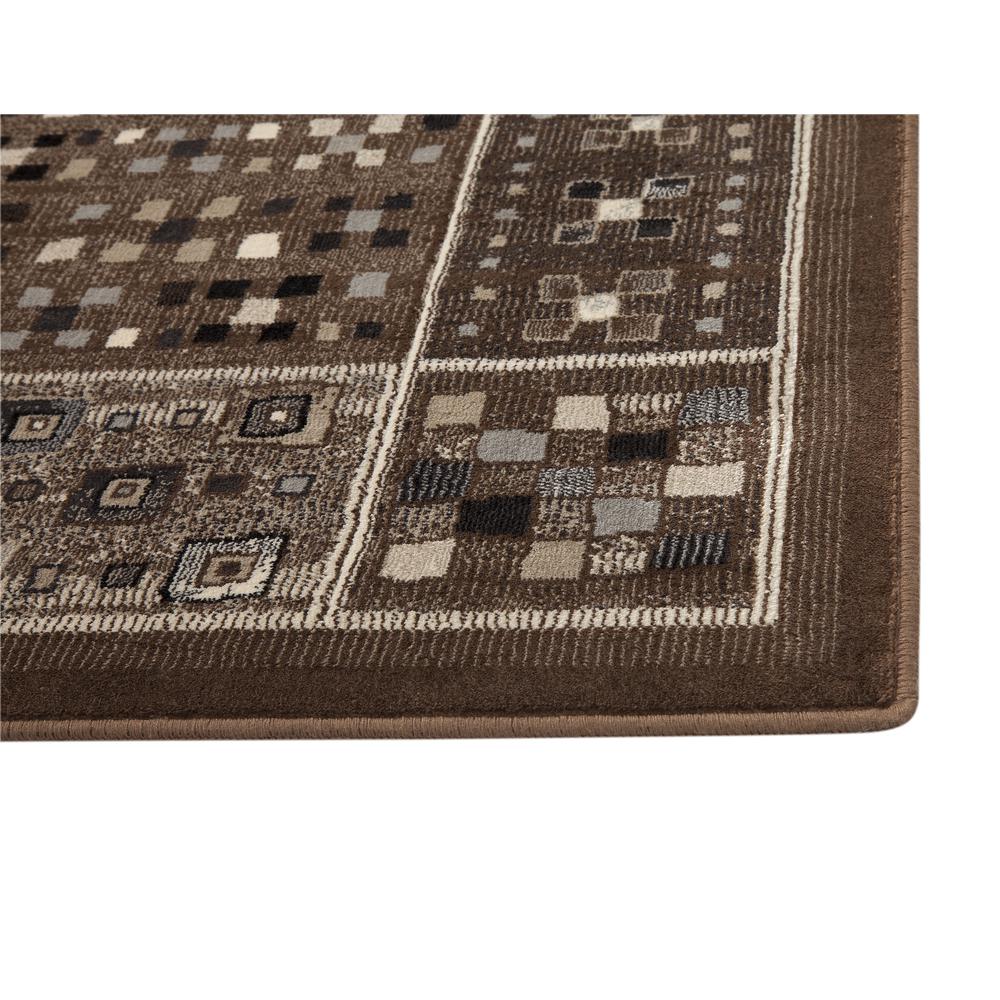 Sonoma Drexel Chocolate/Ivory/Grey Area Rug, 7'10" x 10'1". Picture 2