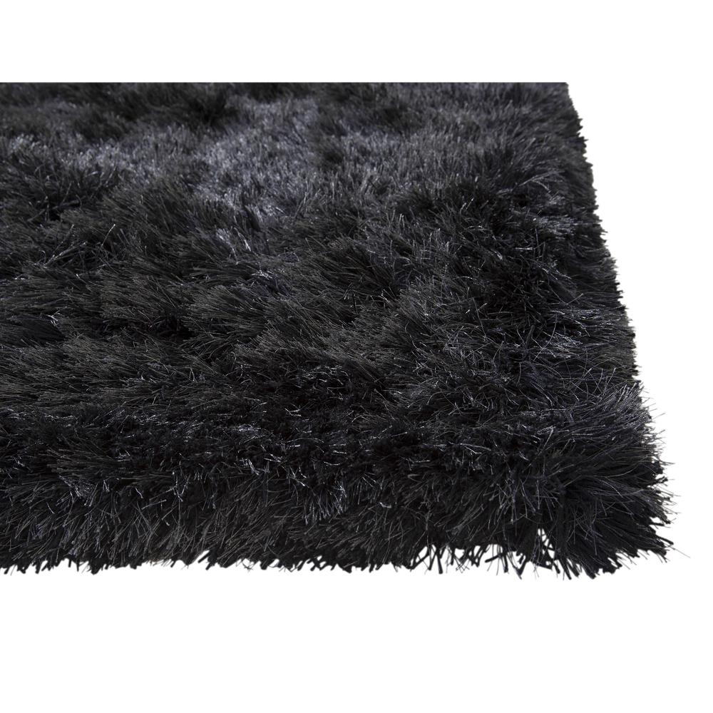 Luxe Shag Charcoal Area Rug, 8' x 10'. Picture 2