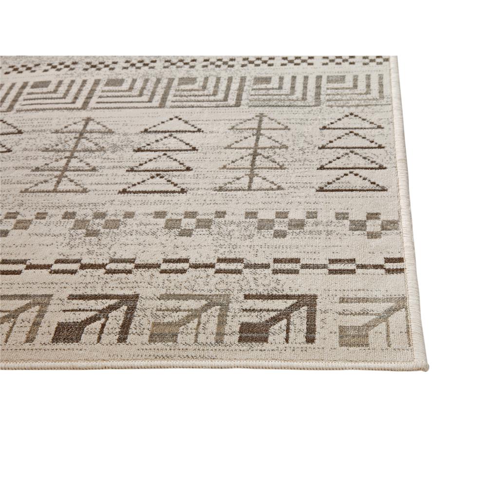 Sonoma Ambrose Ivory, Brown, and Natural Area Rug, 5'3" x 7'6". Picture 2