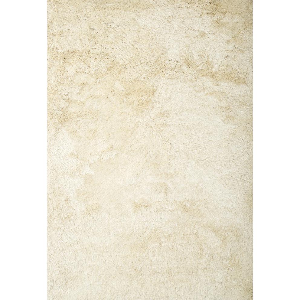 Luxe Shag Ivory Area Rug, 5' x 8'. Picture 2