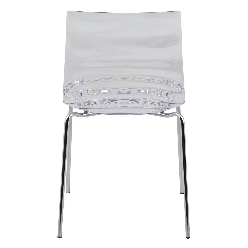 Astor Water Ripple Design Dining Chair. Picture 5