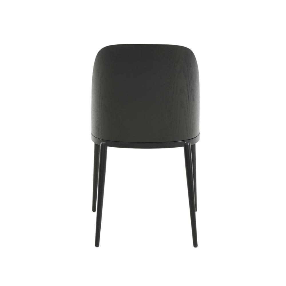 Dining Side Chair with Leather Seat. Picture 5