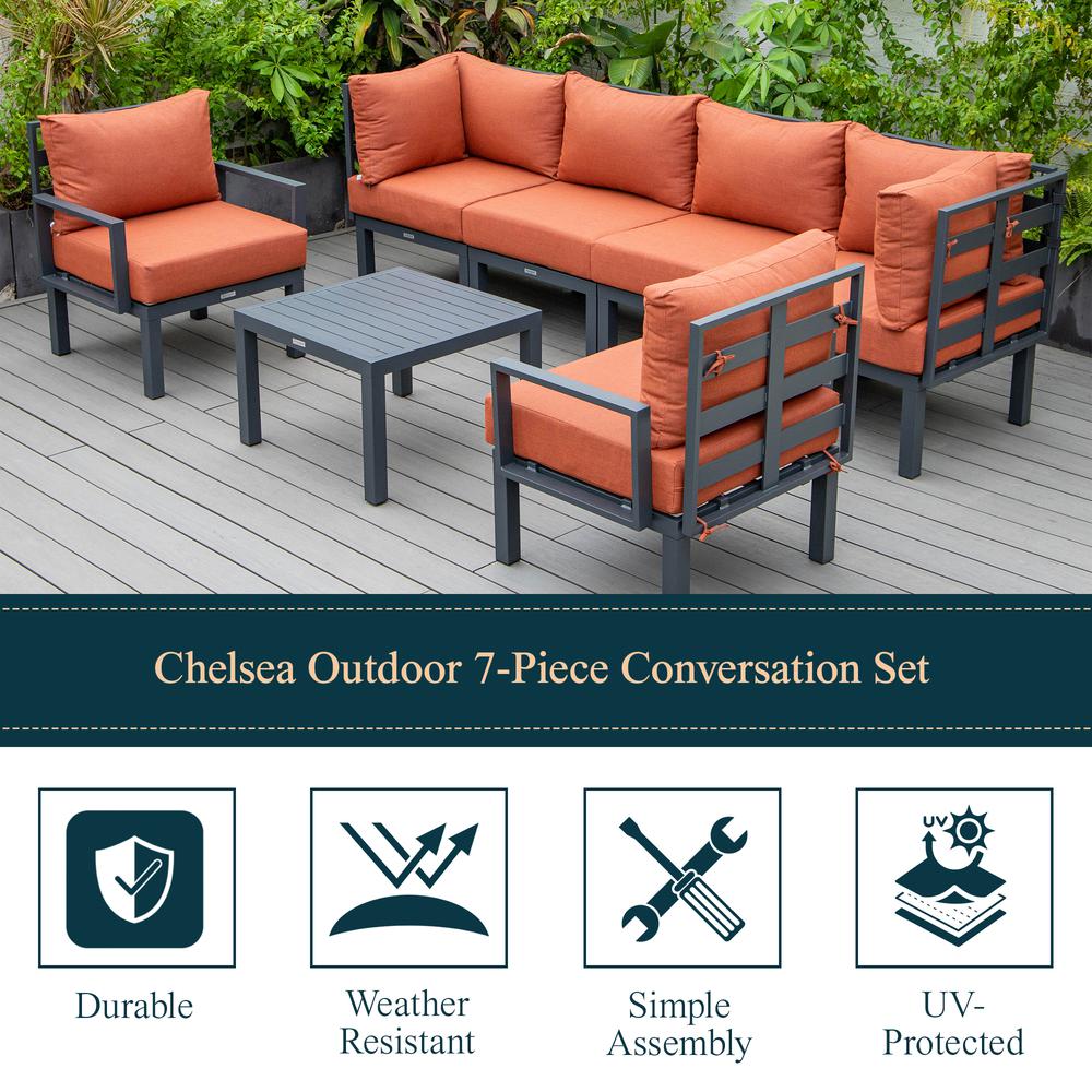 Chelsea 7-Piece Patio Sectional. Picture 34