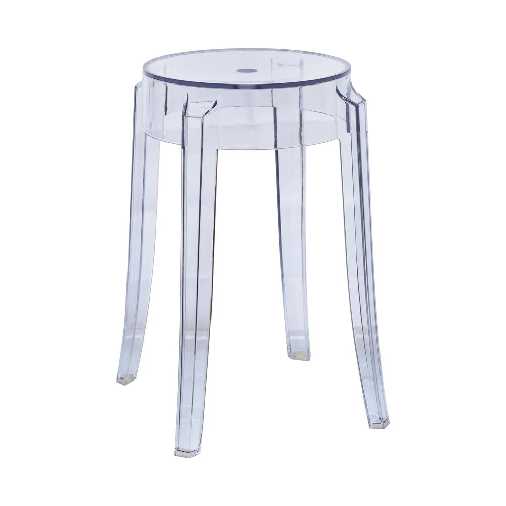 Plastic Dining Stool with Sturdy Seat. Picture 2