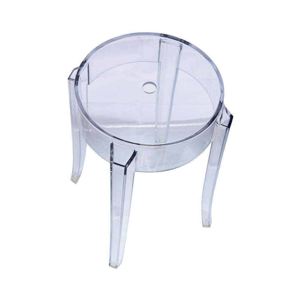 Plastic Dining Stool with Sturdy Seat. Picture 4