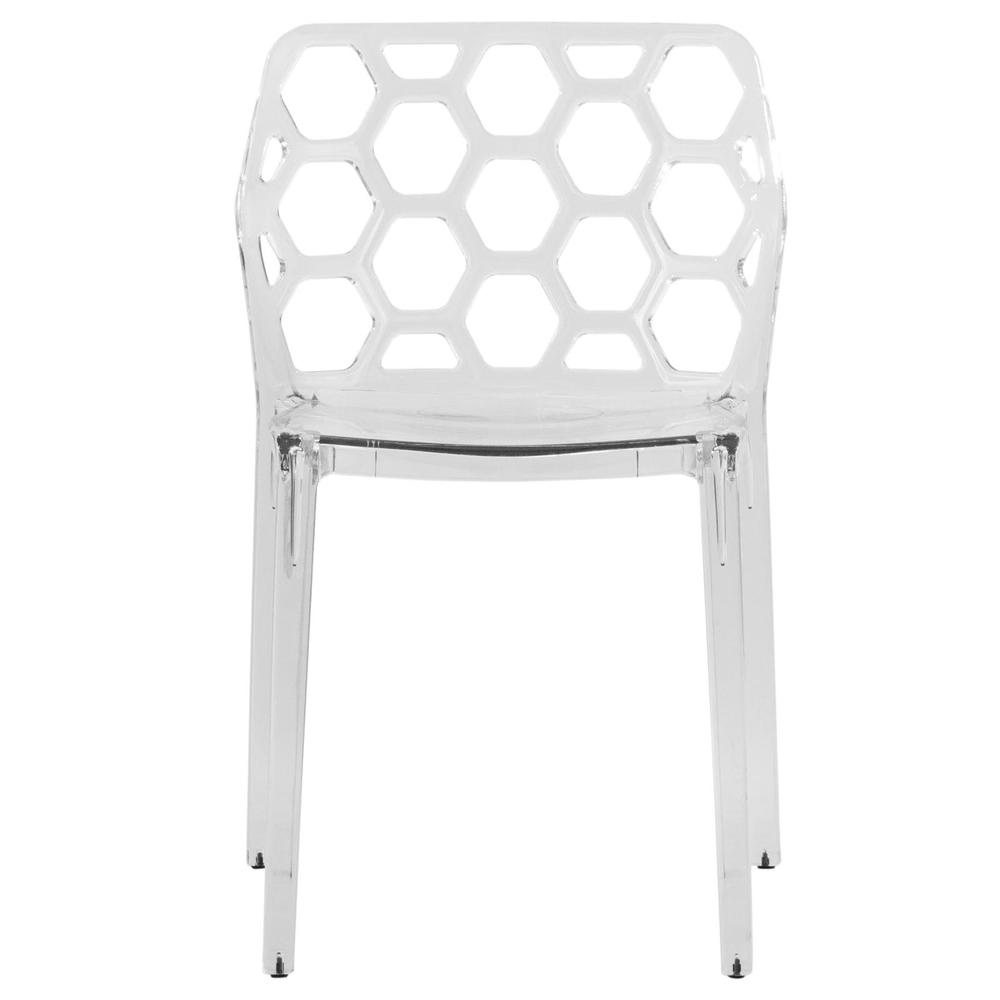 LeisureMod Modern Dynamic Dining Chair, Set of 4 DC19CL4. Picture 3