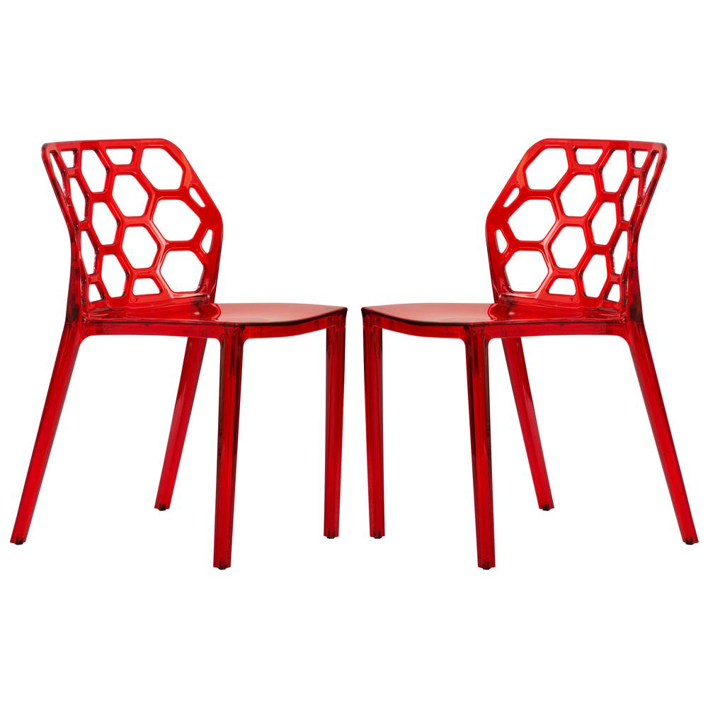 Modern Dynamic Dining Chair, Set of 2. Picture 1