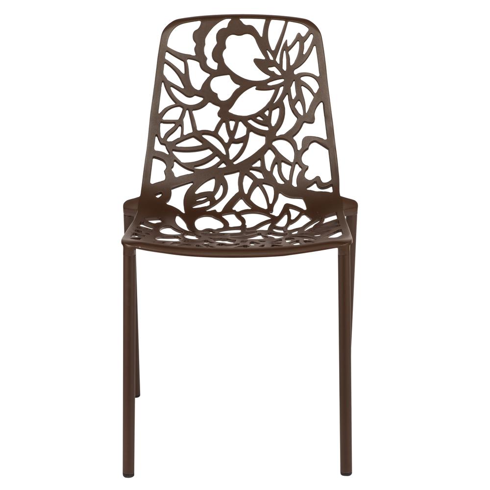Modern Devon Aluminum Chair, Set of 4. Picture 2