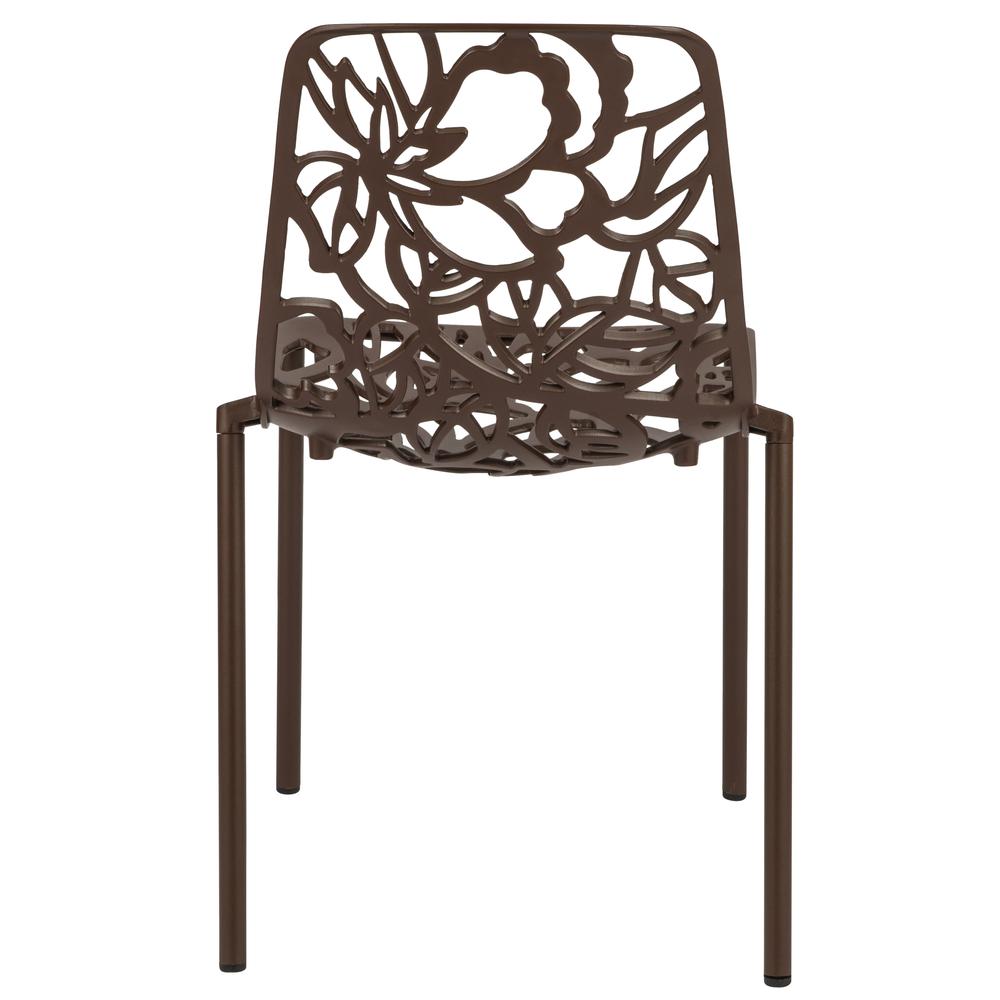 Modern Devon Aluminum Chair, Set of 4. Picture 6