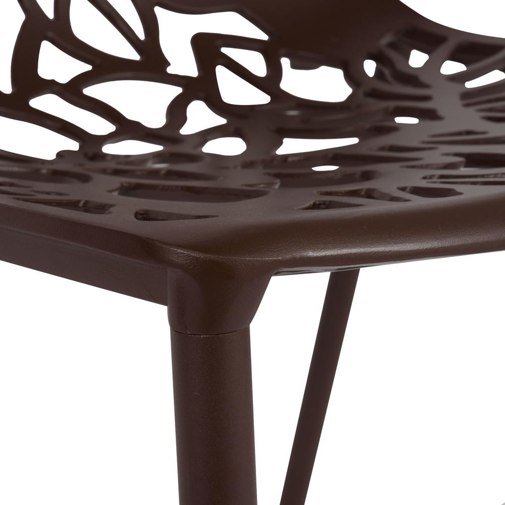 Modern Devon Aluminum Chair, Set of 4. Picture 8