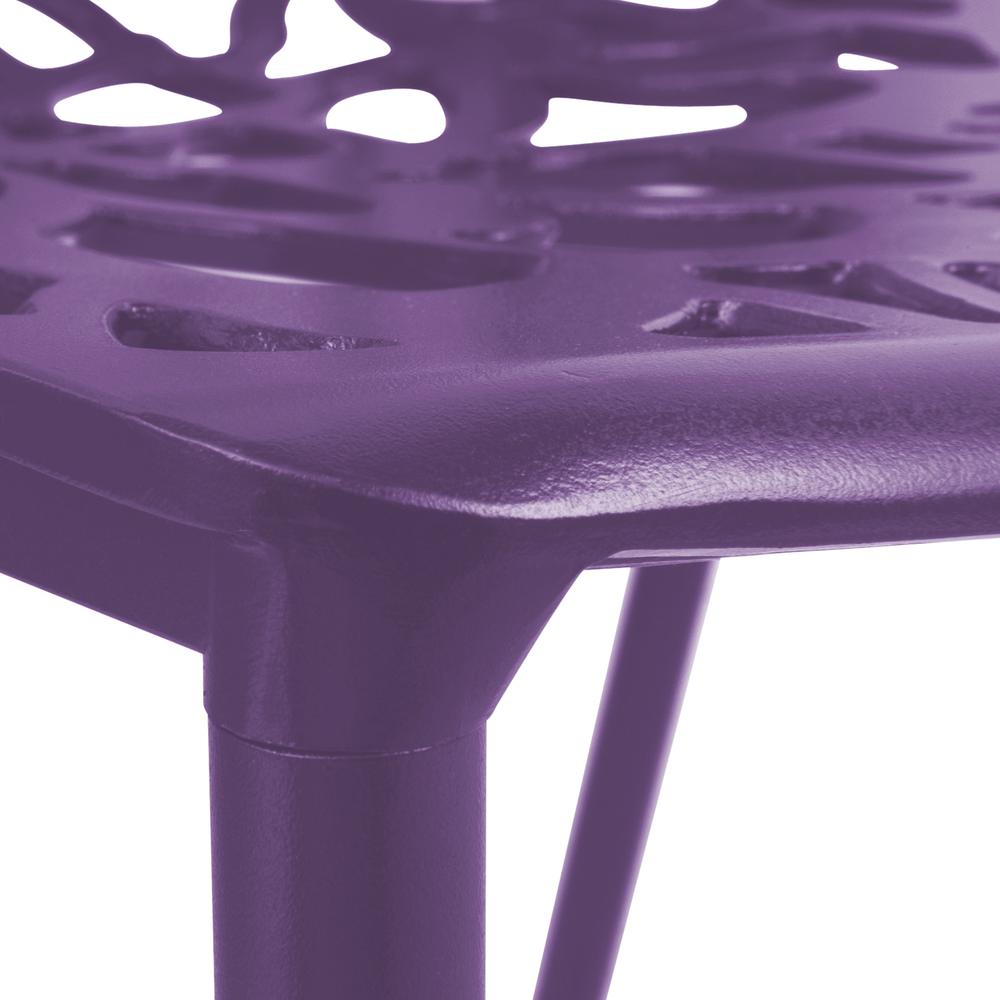 Modern Devon Aluminum Chair, Set of 2. Picture 7