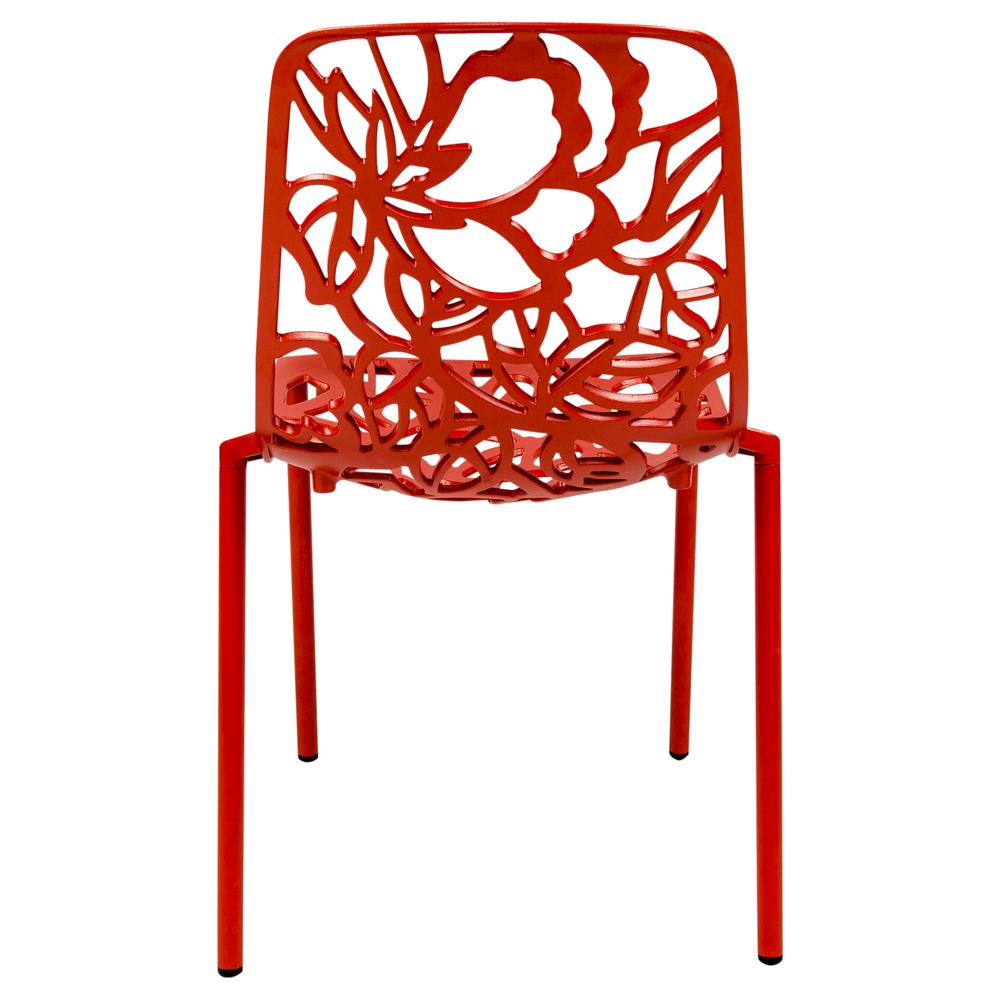 Modern Devon Aluminum Chair, Set of 4. Picture 3