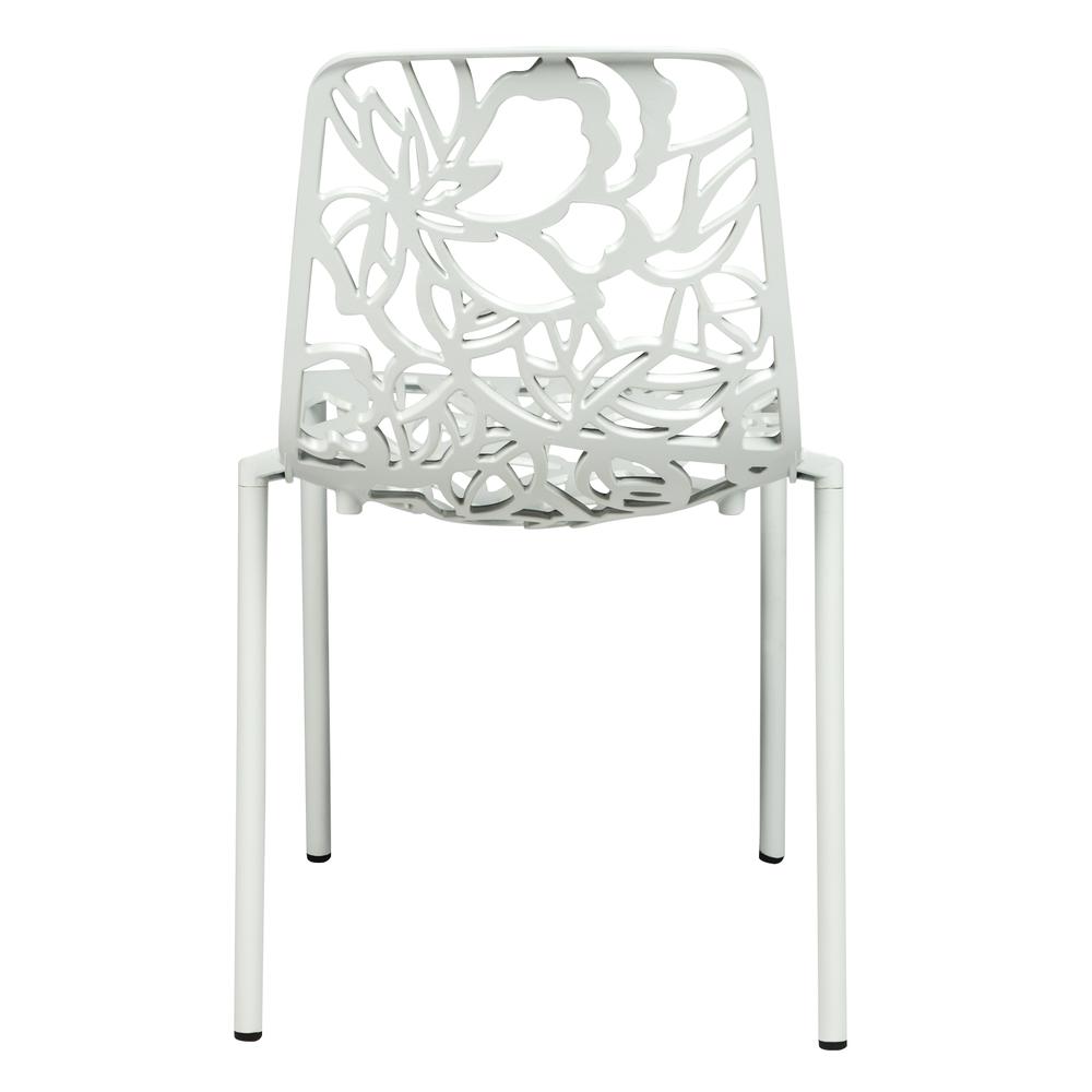 Modern Devon Aluminum Chair, Set of 2. Picture 4