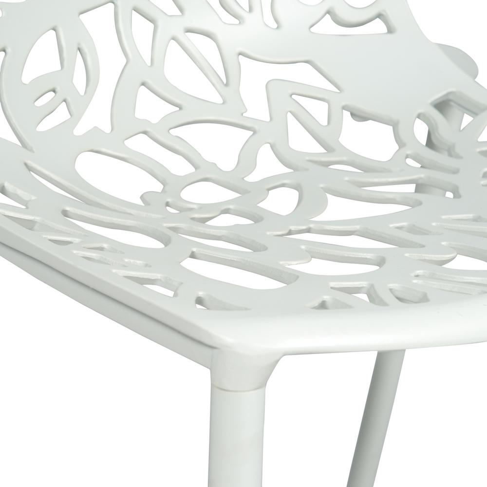 Modern Devon Aluminum Chair, Set of 2. Picture 6