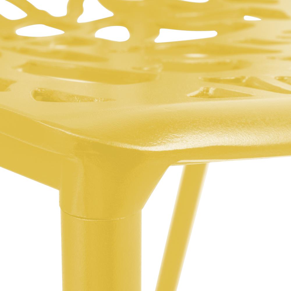 Modern Devon Aluminum Chair, Set of 4. Picture 7