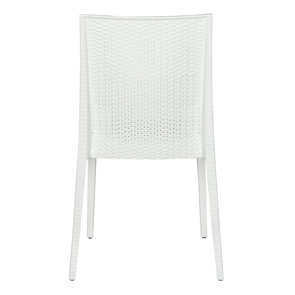 Weave Mace Indoor/Outdoor Dining Chair (Armless), Set of 2. Picture 4
