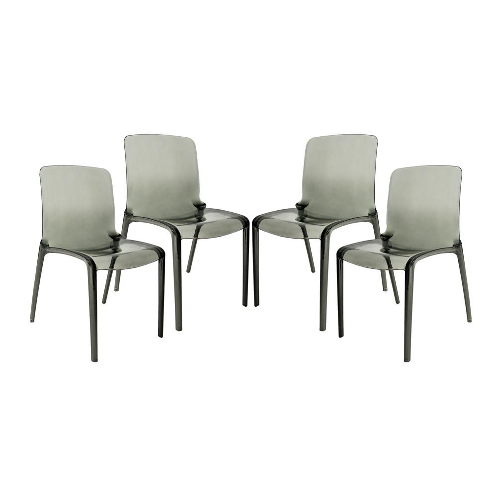 LeisureMod Murray Modern Dining Chair, Set of 4 MC20TBL4. Picture 1