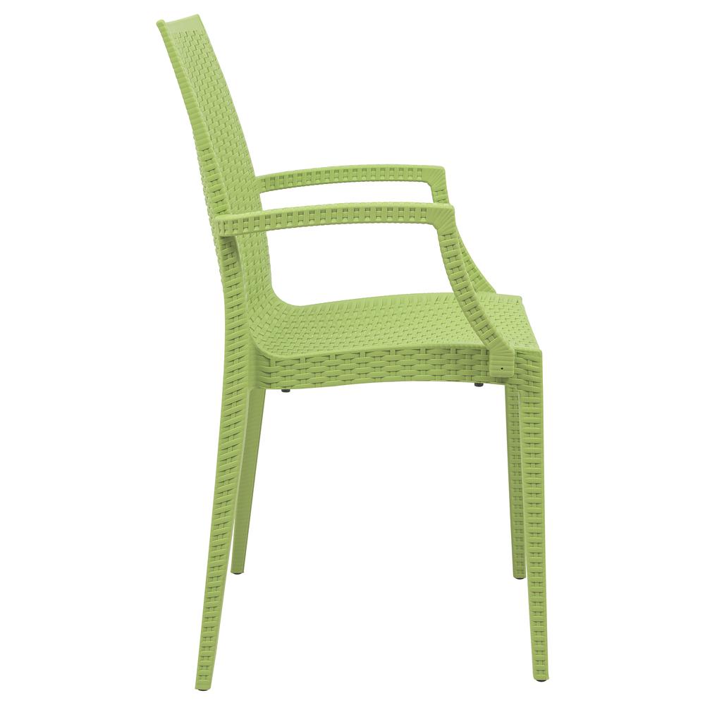 Weave Mace Indoor/Outdoor Chair (With Arms), Set of 2. Picture 3