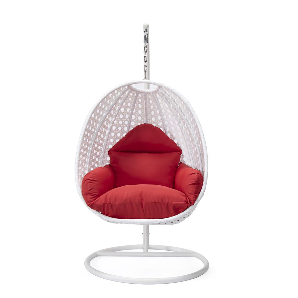 Charcoal Wicker Hanging Egg Swing Chair. Picture 2