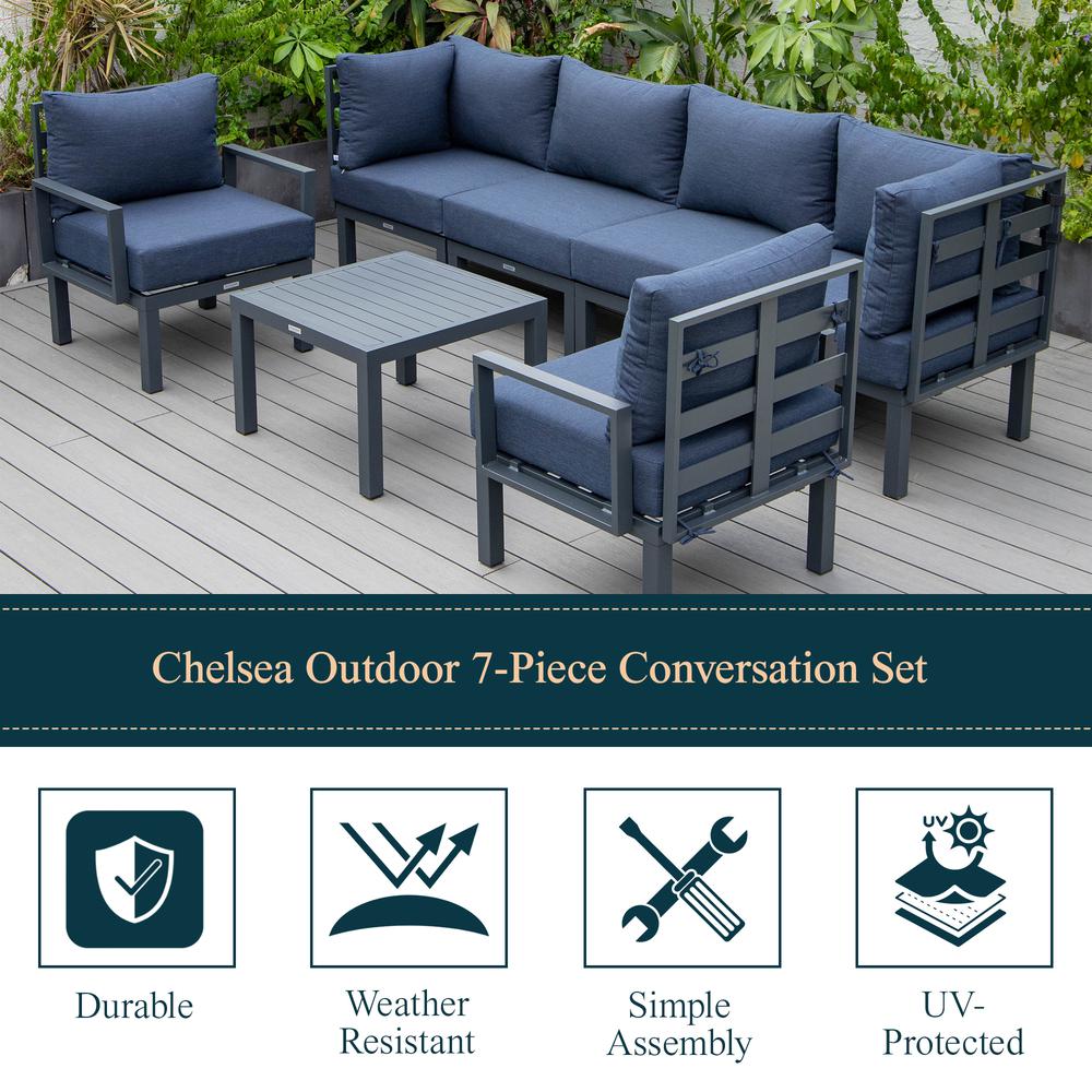 Chelsea 7-Piece Patio Sectional. Picture 3