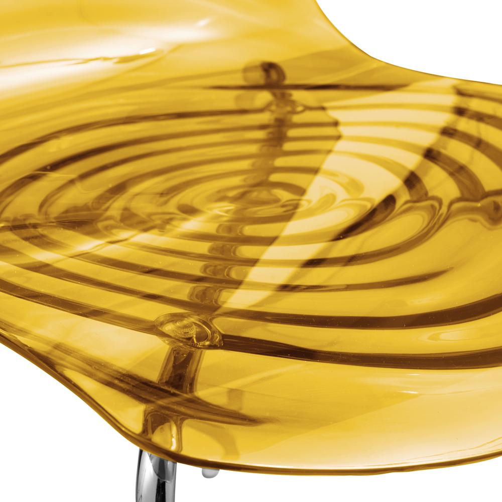 Astor Water Ripple Design Dining Chair. Picture 6