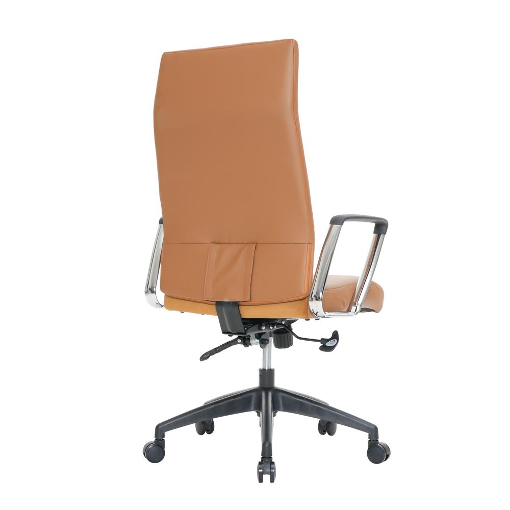Hilton Modern High-Back Leather Office Chair. Picture 7