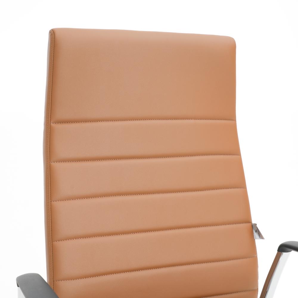 Hilton Modern High-Back Leather Office Chair. Picture 13