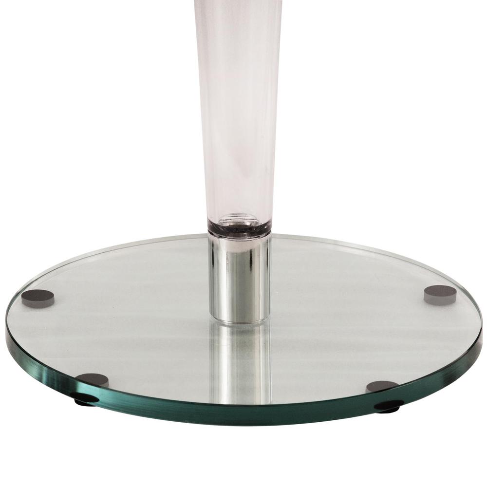 Lonia Modern Glass Dining Table. Picture 1